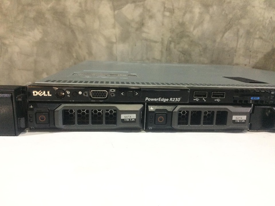 Dell PowerEdge R230 มือ 2 พร้อมใช้งาน