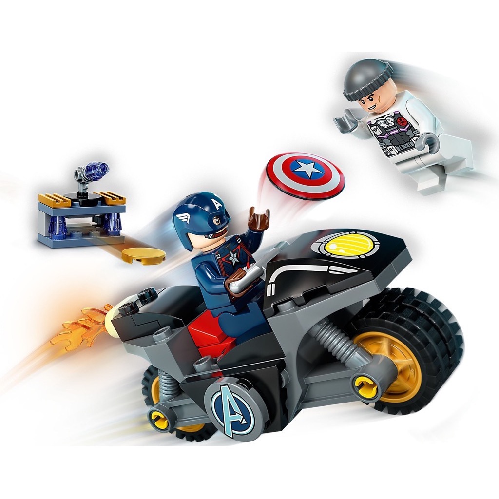 เลโก้ LEGO Super Heroes 76189 Captain America and Hydra Face-Off