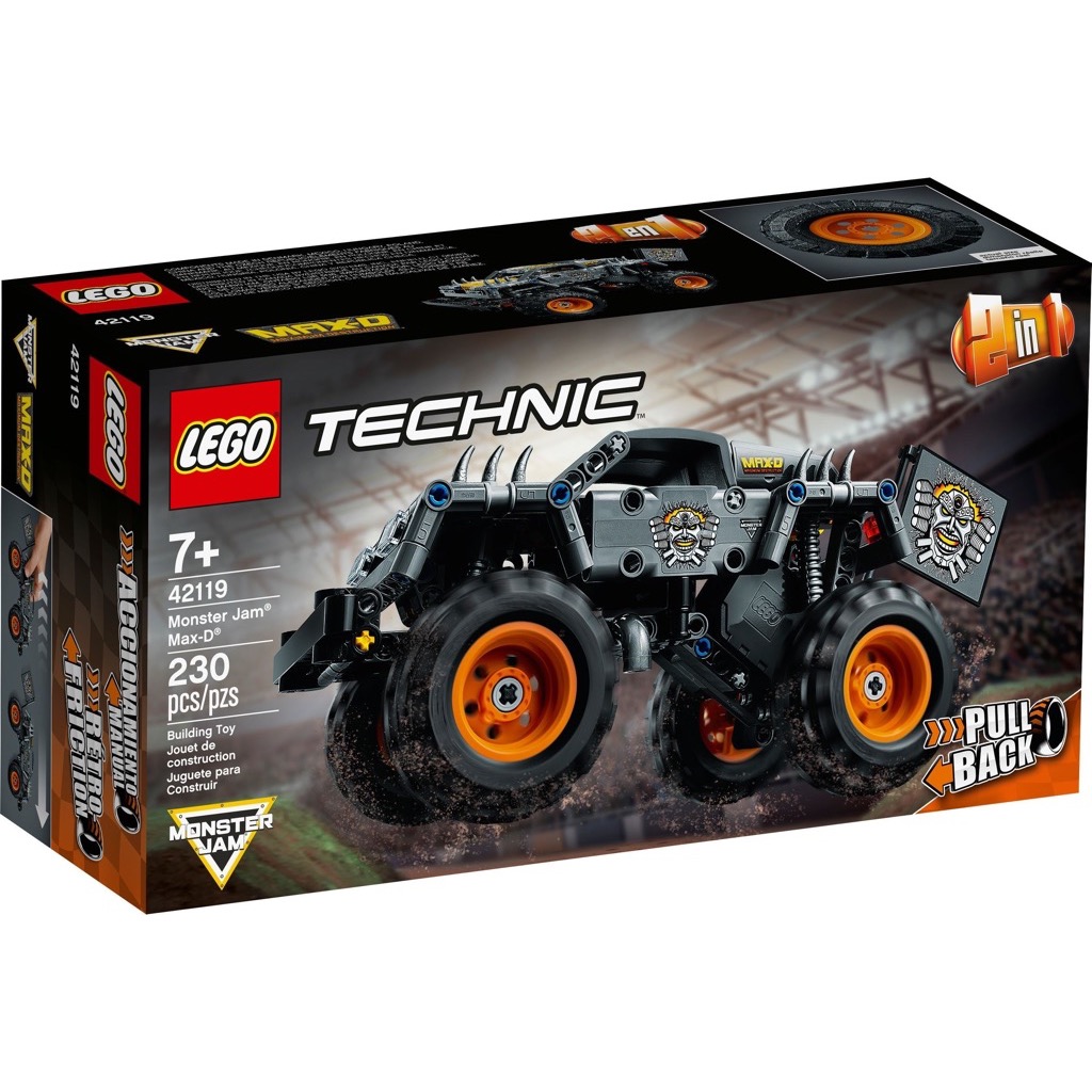 เลโก้ LEGO Technic 42119 MONSTER JAM MAX-D