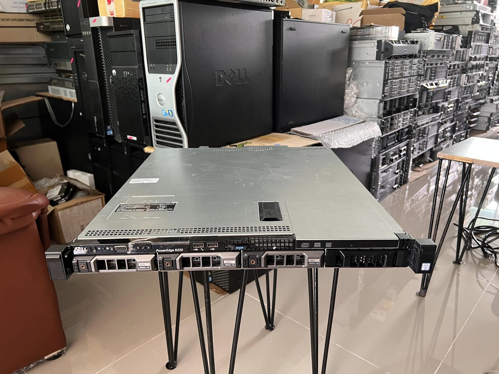 dell r230 ram 16gb เซิฟร์เวอร์มือสองพร้อมใช้งาน