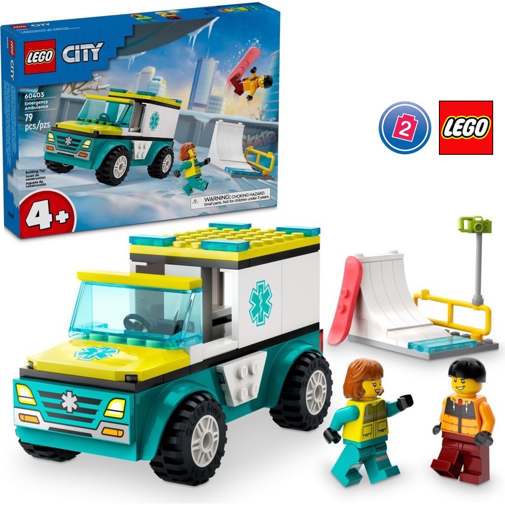 เลโก้ LEGO City 60403 Emergency Ambulance