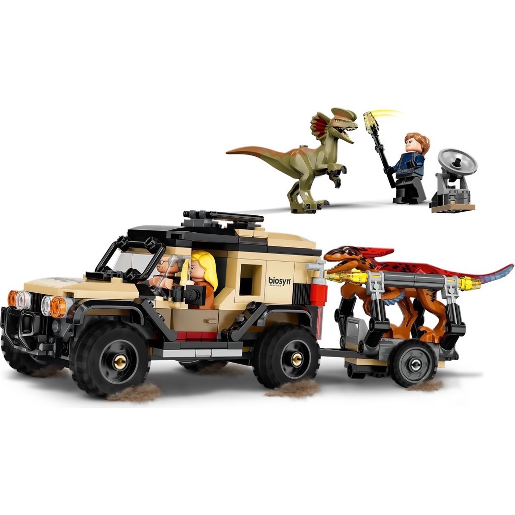 เลโก้ LEGO Jurassic World 76951 Pyroraptor & Dilophosaurus Transport