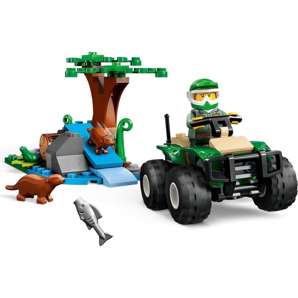 เลโก้ LEGO City 60394 ATV and Otter Habitat