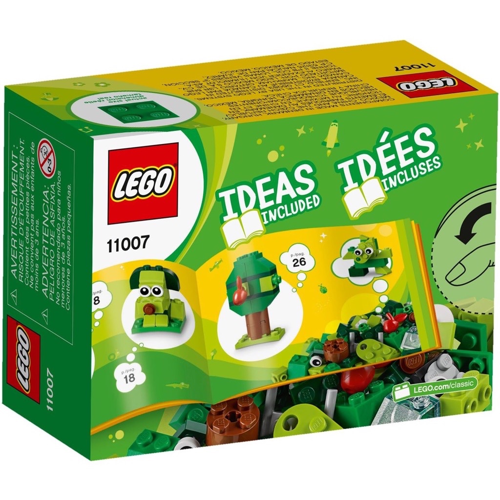เลโก้ LEGO Classic 11007 Creative Green Bricks