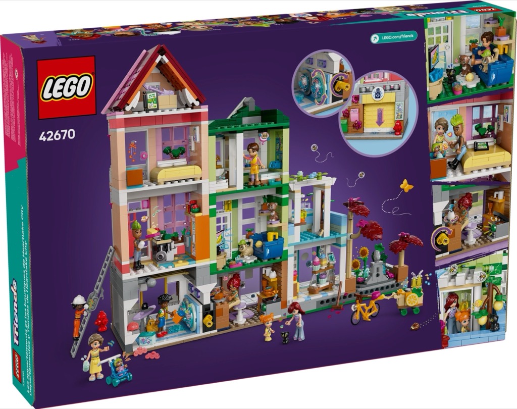 เลโก้ LEGO Friends 42670 Heartlake City Apartments and Stores