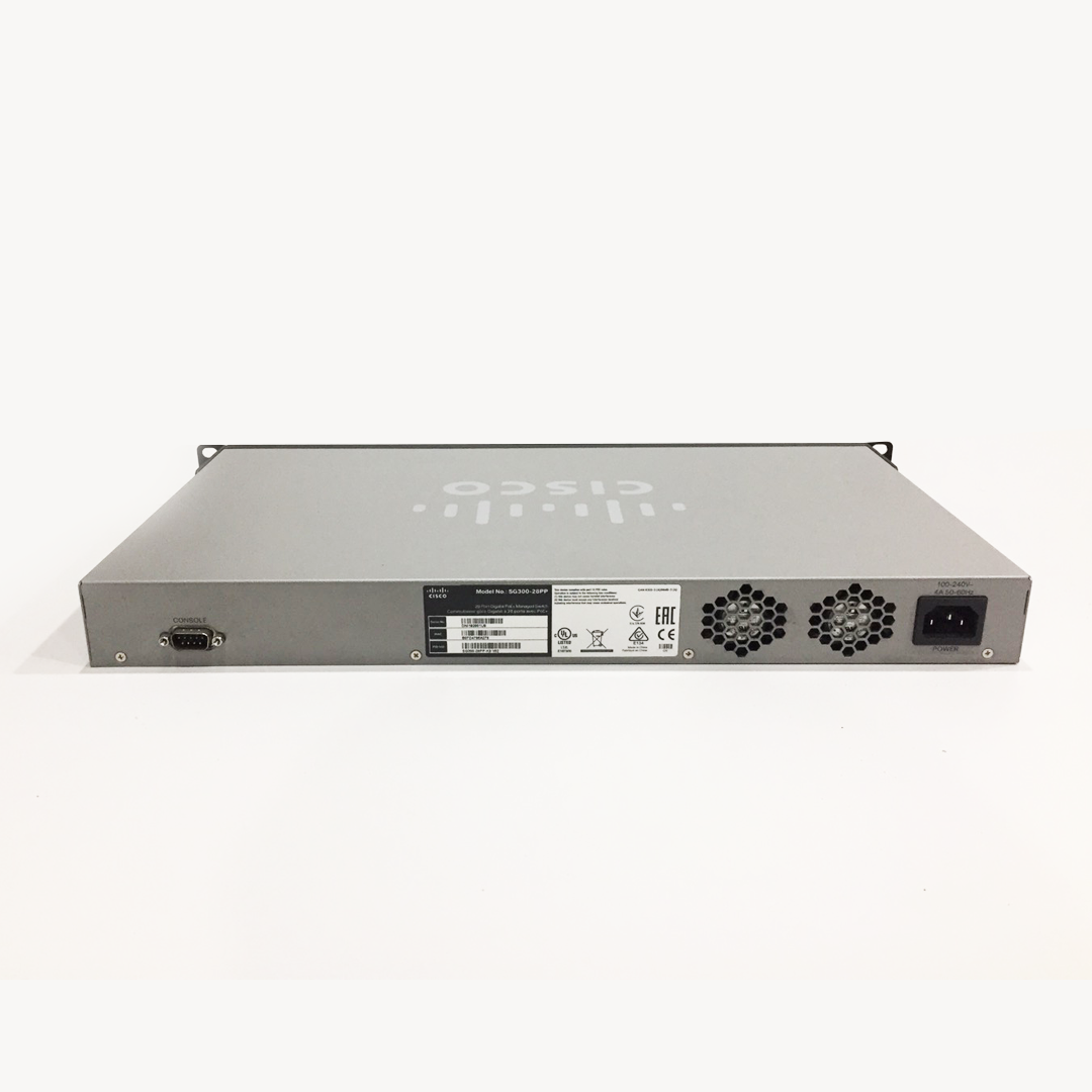 cisco SG300-28PP gig+PoE มือสอง พร้อมใช้งาน