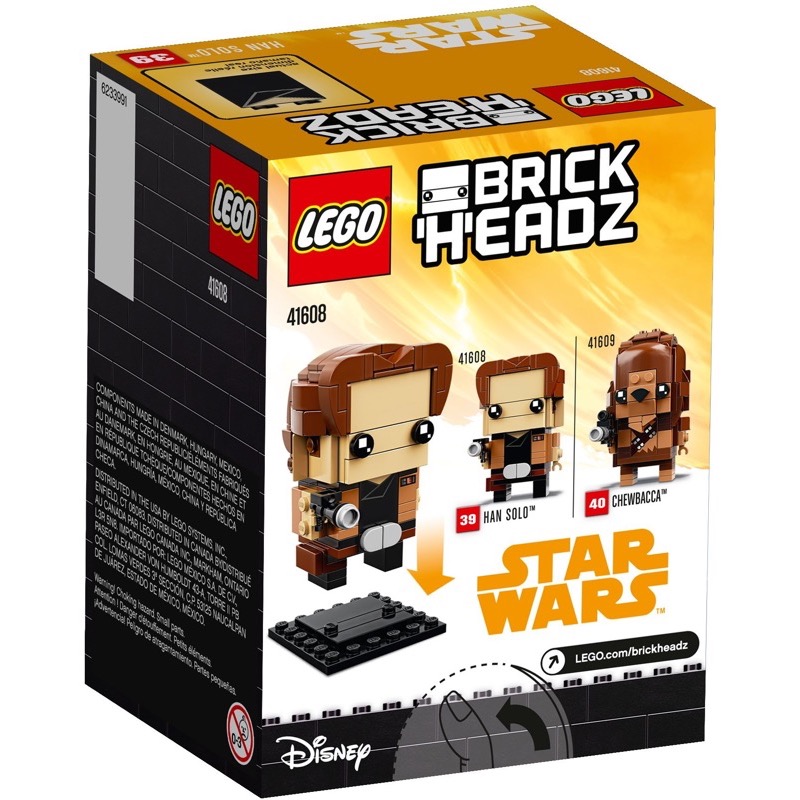 LEGO Brickheadz 41608 เลโก้ Han Solo