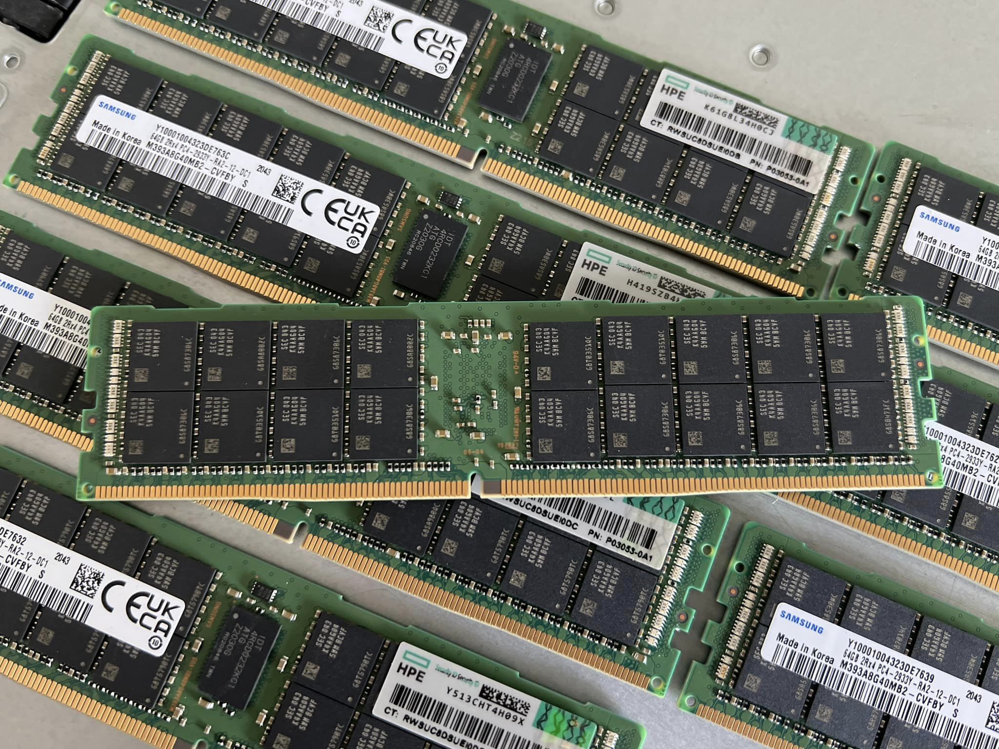 ram server 64gb ecc ddr4 2933Y 23400 แรมเซิร์ฟเวอร์มือสองพร้อมใช้งาน