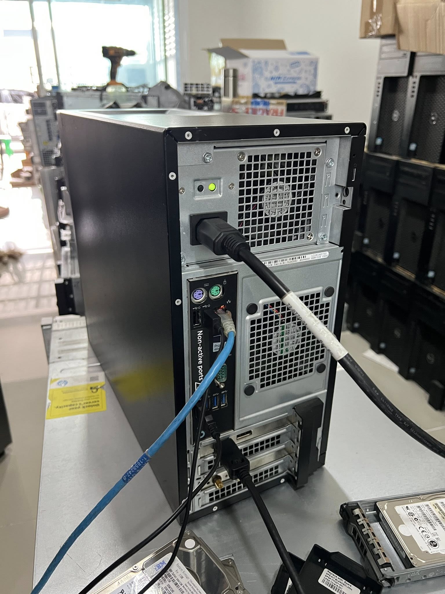 Dell T3620 v6 ddr4 ram 32gb W2100 เวิร์คสเตชั่นเดลมือสองพร้อมใช้งาน