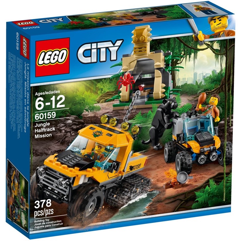 LEGO City 60159 Jungle Halftrack Mission