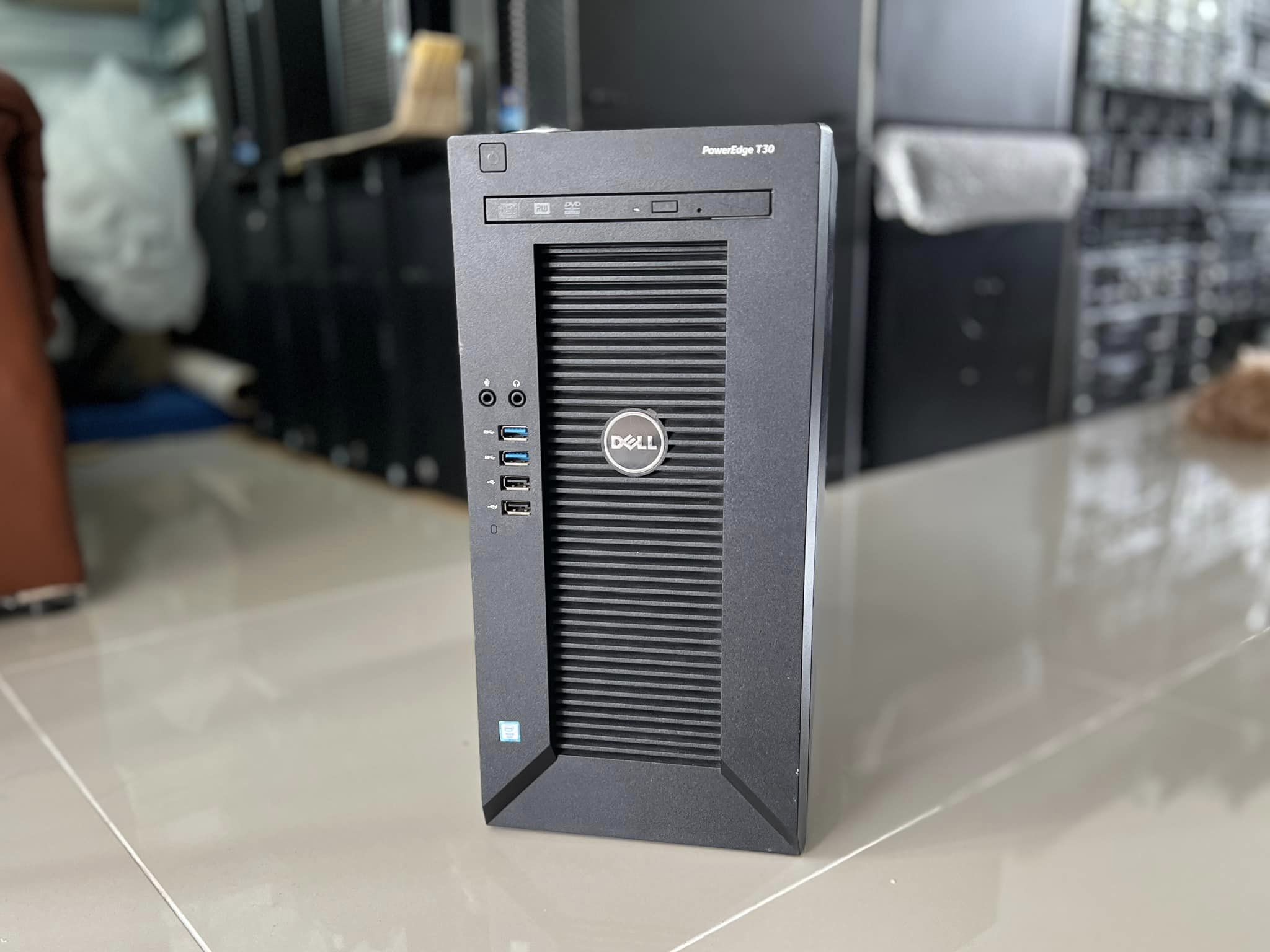 Server dell t30 tower 32gb เซิฟเวอร์มือสองพร้อมใช้งาน