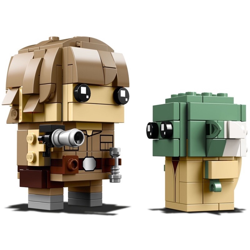 LEGO BrickHeadz 41627 Luke Skywalker™ & Yoda™