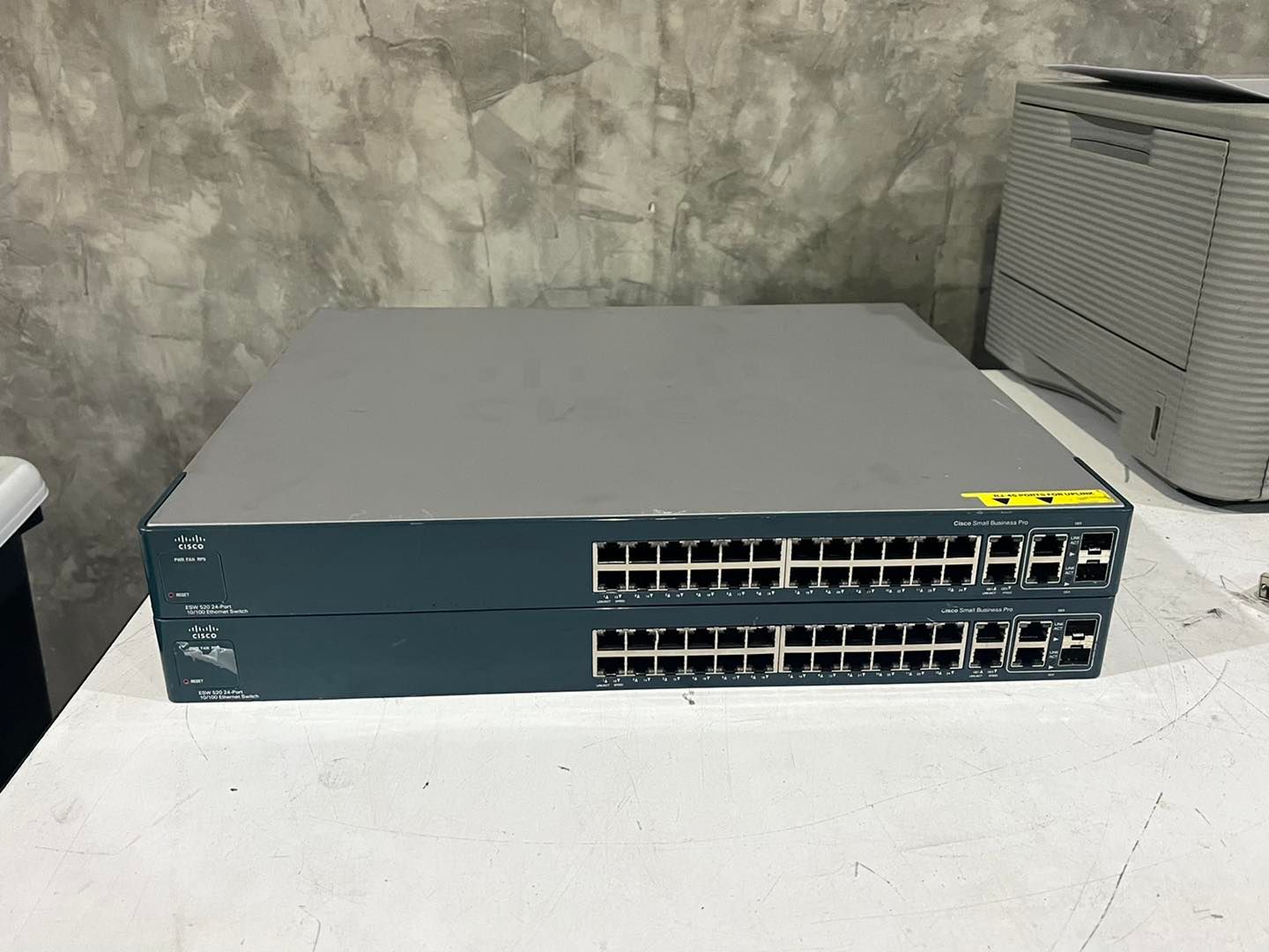 Switch Cisco Small Business Pro ESW-520 24ports มือสองพร้อมใช้งาน