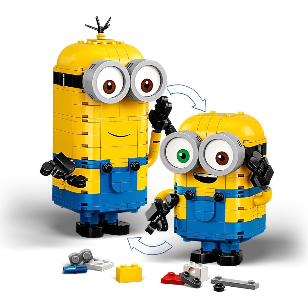 เลโก้ LEGO Minions 75551 Brick-built Minions and their Lair