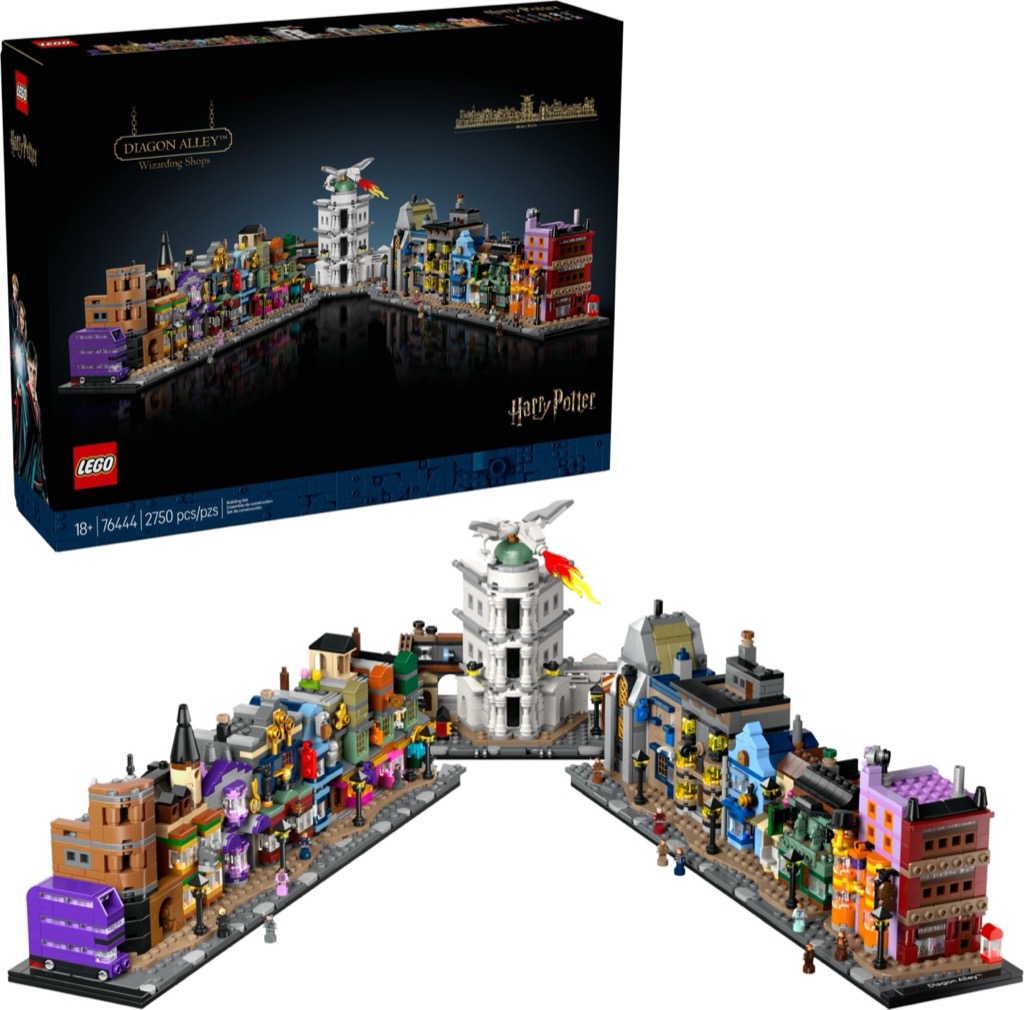 เลโก้ LEGO Harry Potter 76444 Diagon Alley™ Wizarding Shops