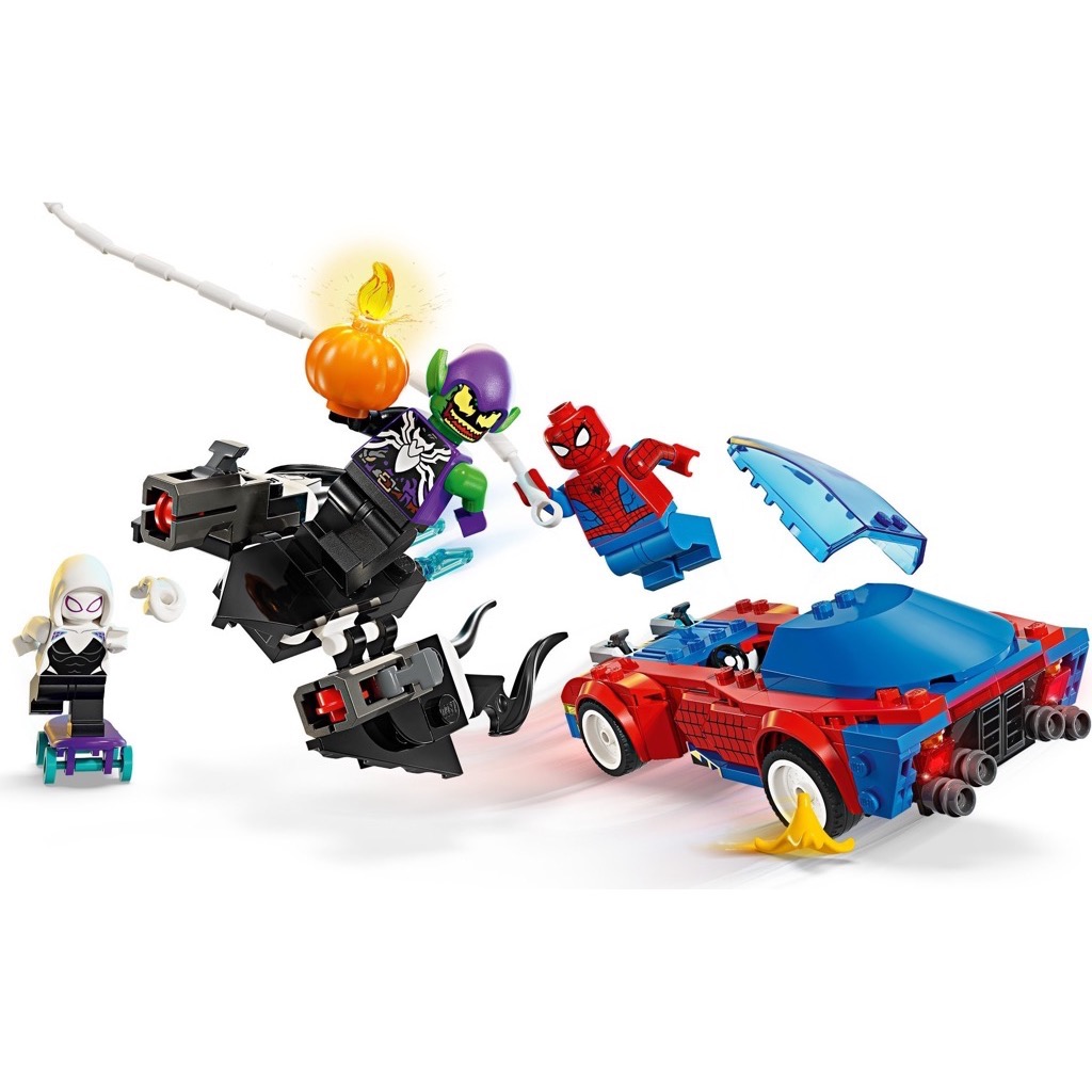 เลโก้ LEGO Super Heroes 76279 Spider-Man Race Car & Venom Green Goblin