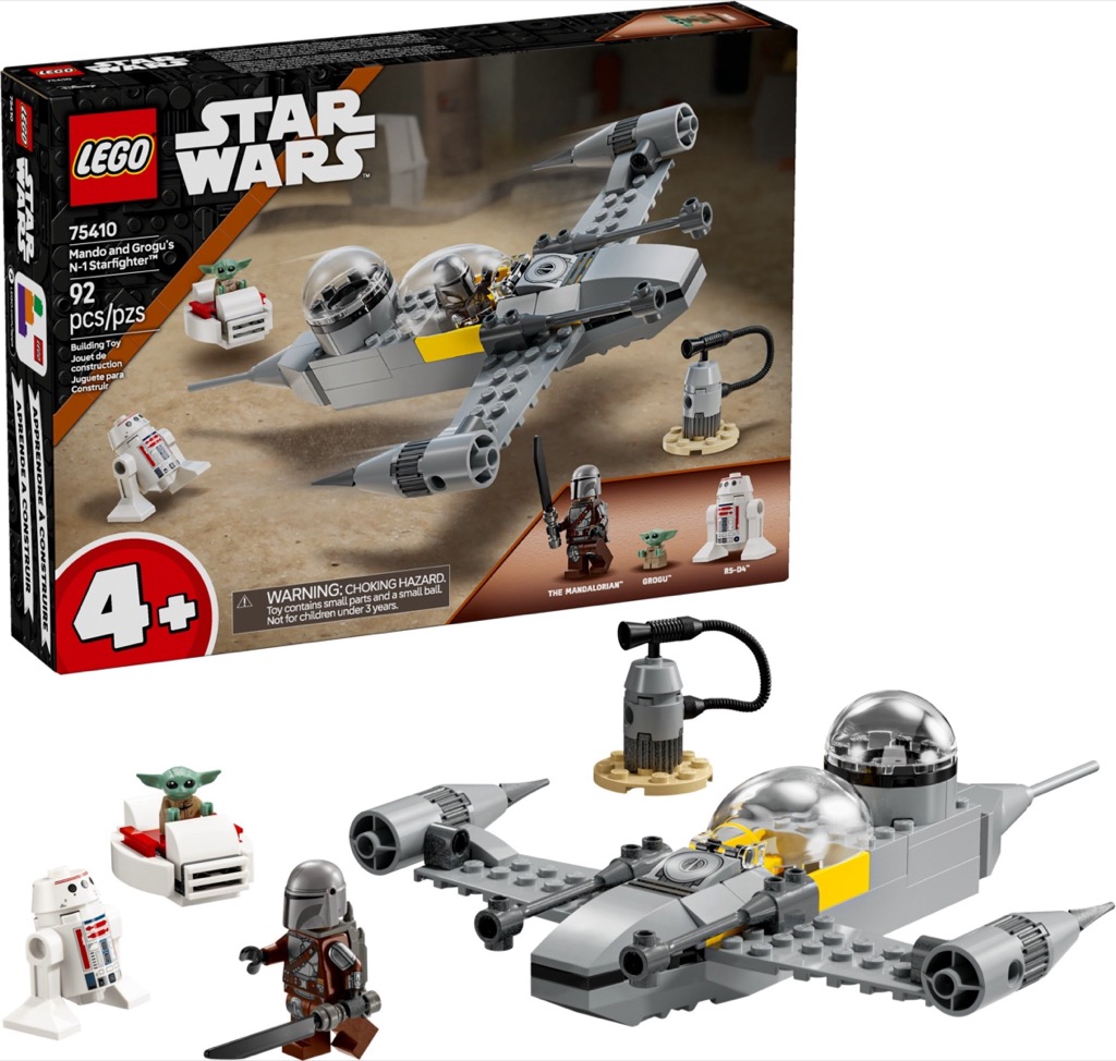 เลโก้ LEGO Star Wars 75410 Mando and Grogu's N-1 Starfighter