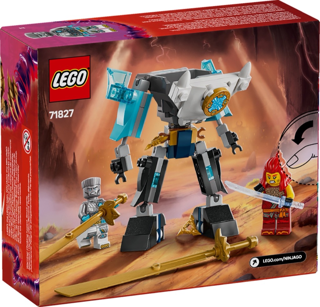 เลโก้ LEGO Ninjago 71827 Zane's Battle Suit Mech