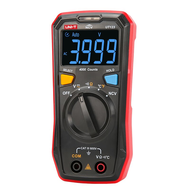 UN-T UT123 Pocket-sized Residential Multimeter