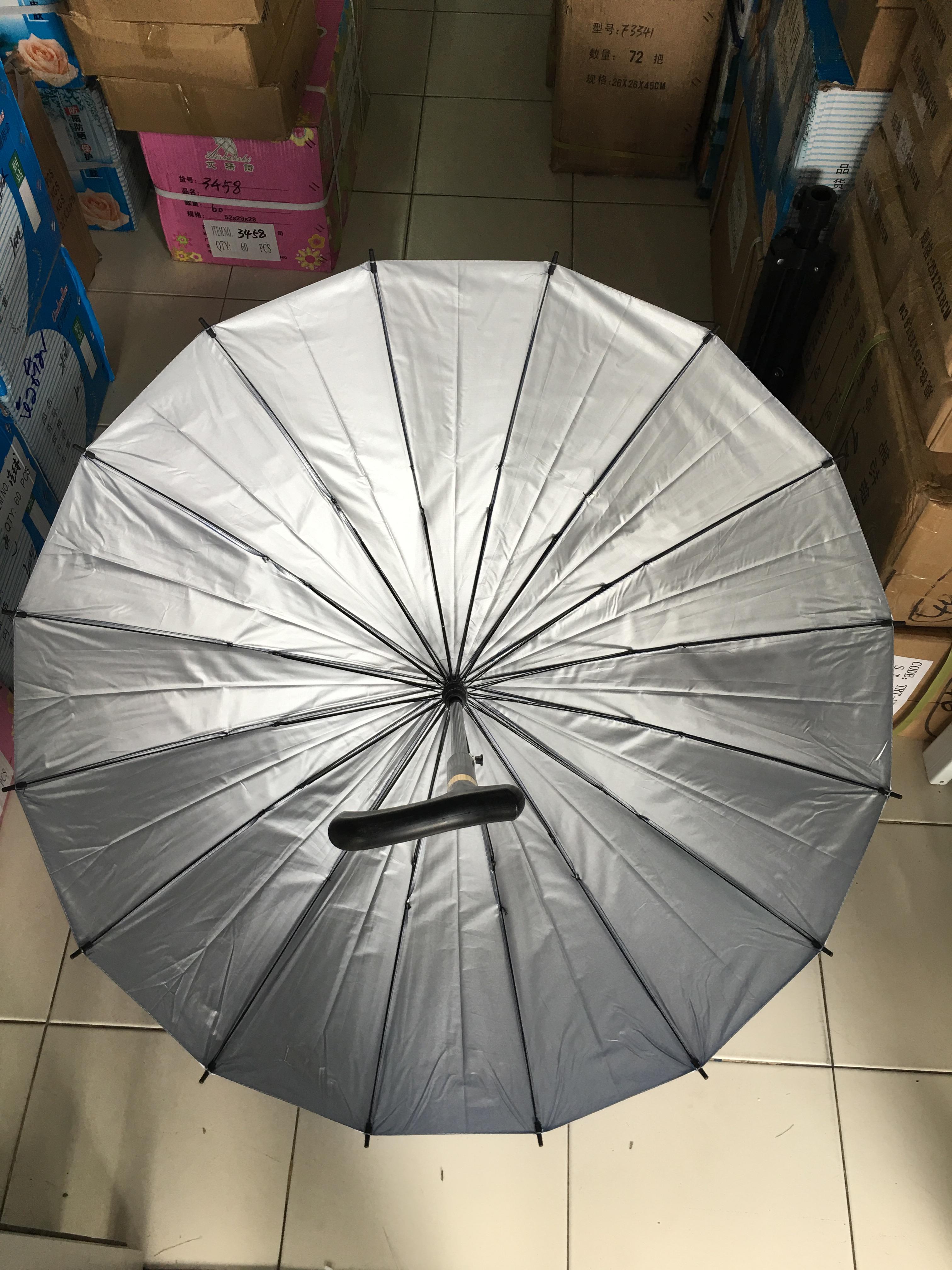 ร่มไม้เท้า16ก้าน21นิ้ว มียูวี รหัส ta01