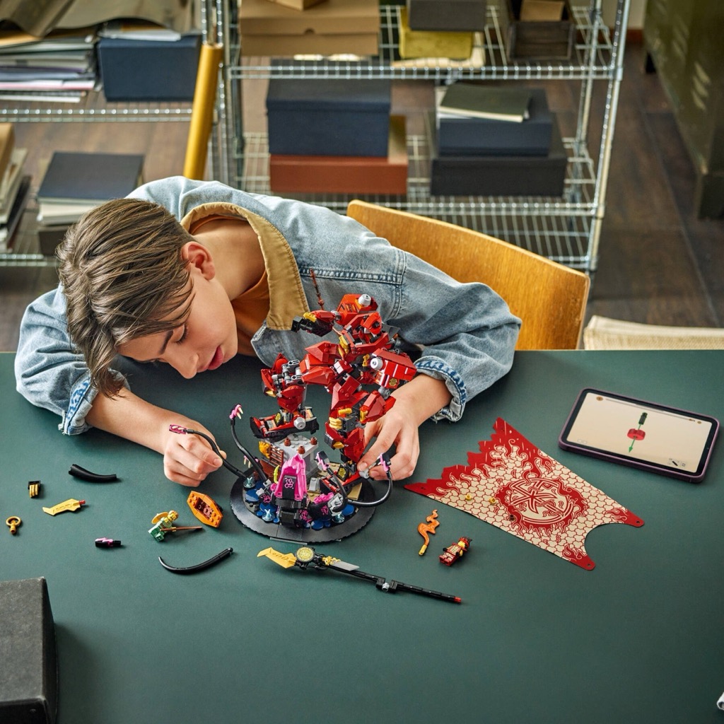 เลโก้ LEGO NINJAGO 71846 The Fire Knight Mech