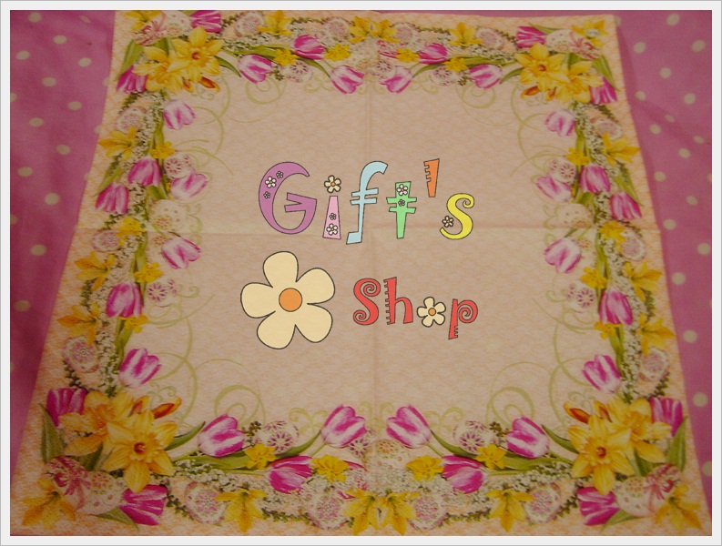 กระดาษแนปกิ้นยุโรป, ลายขอบดอกไม้, ลายดอกทิวลิป, ลายดอกเดฟโฟดิว, ลายไข่อีสเตอร์, ลายเทศกาลอีสเตอร์, ลายอีสเตอร์, พื้นหลังสีเหลืองอ่อน