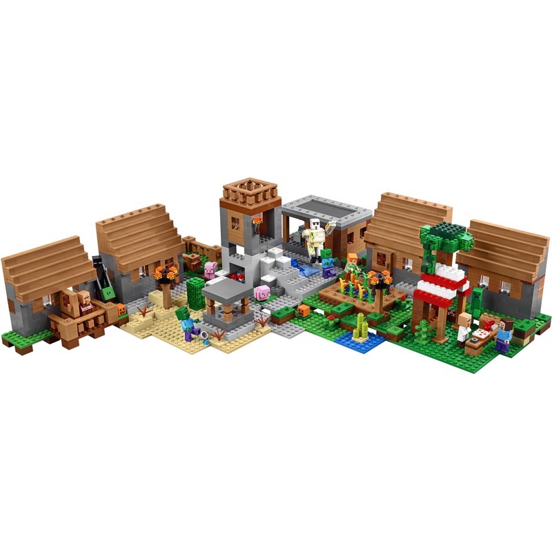 LEGO Minecraft 21128 The Village (Minor Damaged Box)