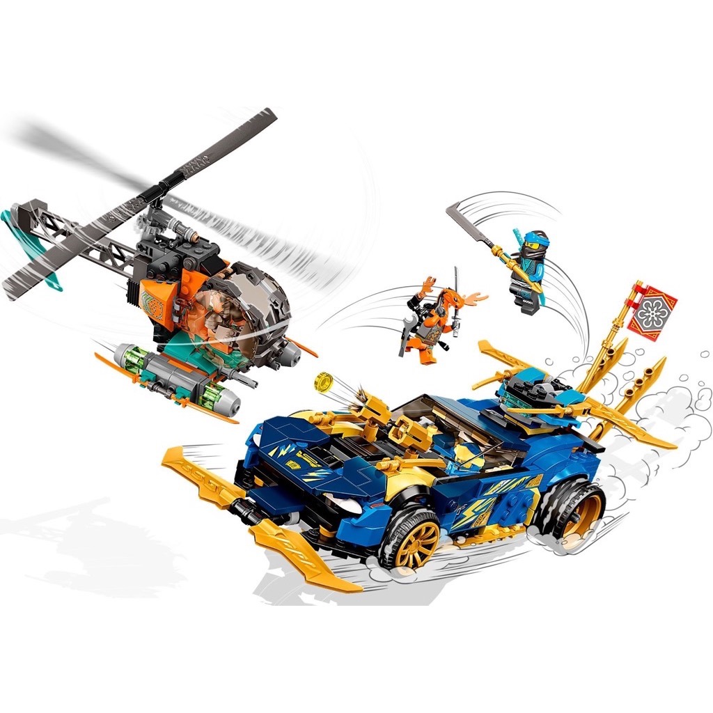 เลโก้ LEGO Ninjago 71776 Jay and Nya's Race Car EVO