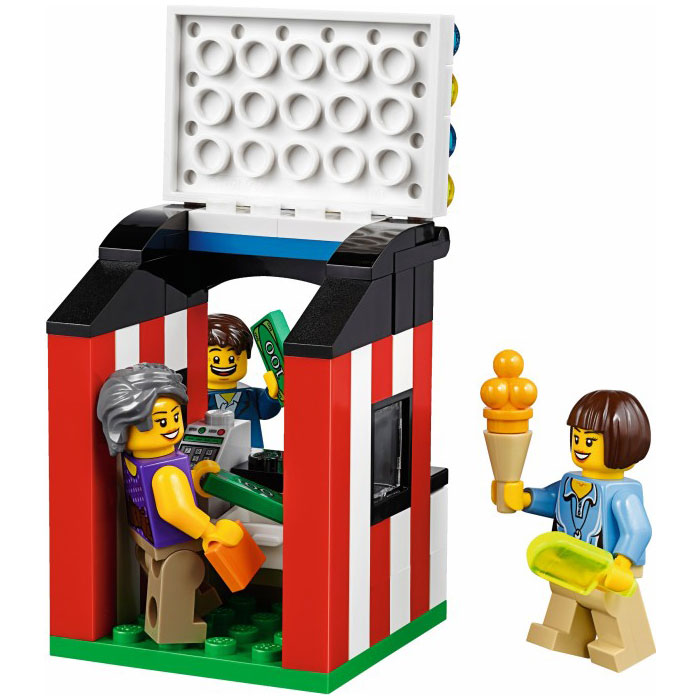 LEGO Exclusives 10244 Fairground Mixer (กล่องไม่สวย Damaged Box)