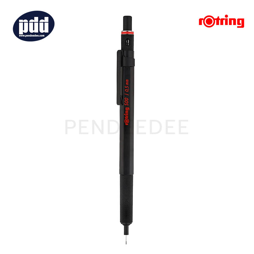 rOtring ดินสอกดรอตริง 500 rOtring 500 Series 0.5 mm. Black Mechanical Pencil
