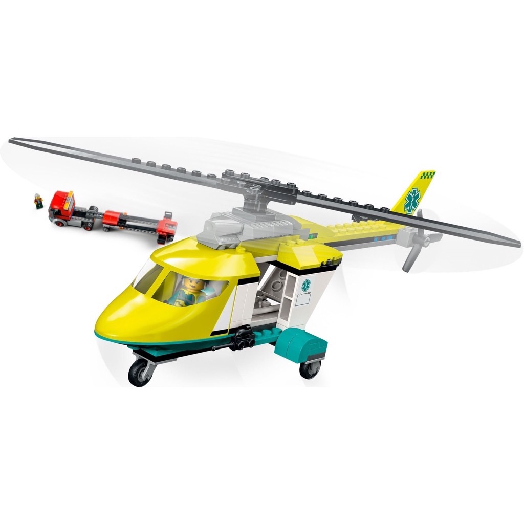 เลโก้ LEGO City 60343 Rescue Helicopter Transport