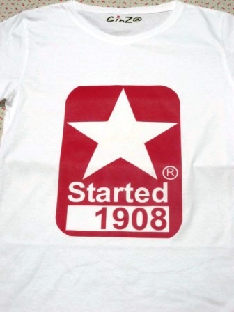เสื้อสกรีนลาย Star