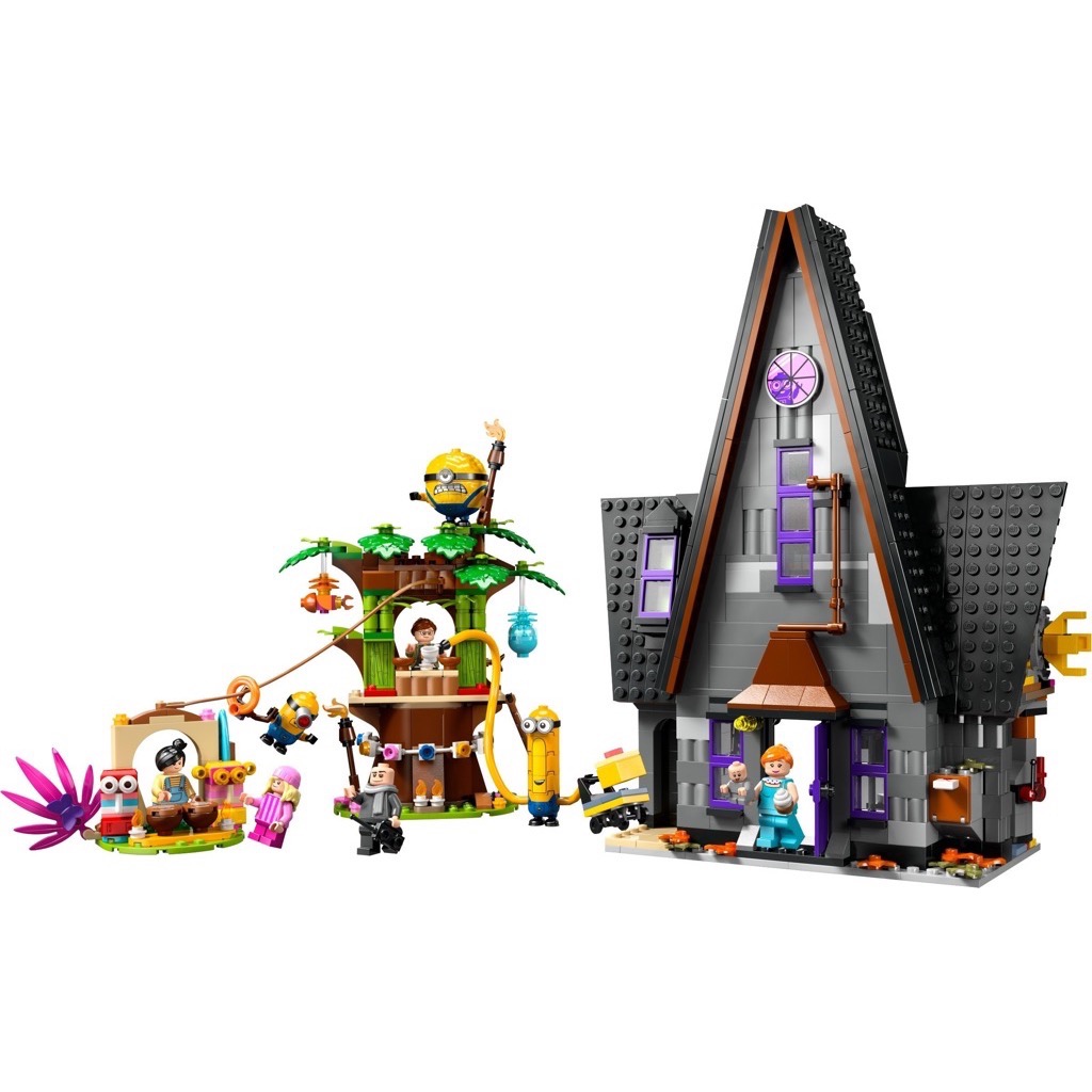 เลโก้ LEGO Minions 75583 Minions and Gru's Family Mansion