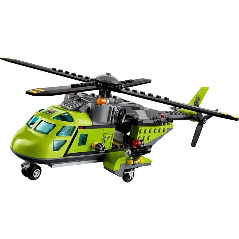 LEGO City 60123 Volcano Supply Helicopter