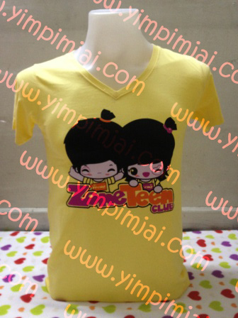 เสื้อยืดรุ่น zone teen club