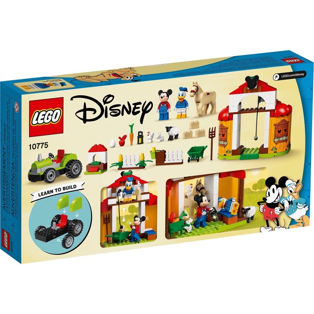 เลโก้ LEGO Disney 10775 Mickey Mouse & Donald Duck's Farm
