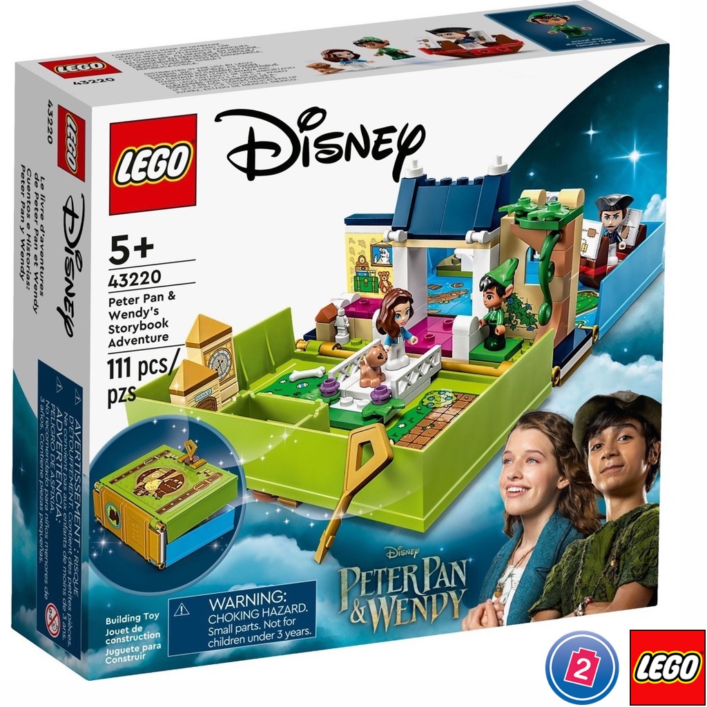 เลโก้ LEGO Disney 43220 Peter Pan & Wendy's Storybook Adventure
