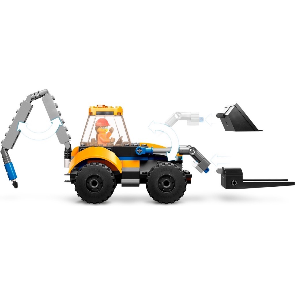 เลโก้ LEGO City 60385 Construction Digger
