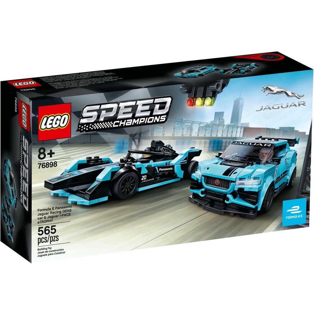 เลโก้ LEGO Speed Champions 76898 Formula E Panasonic Jaguar Racing GEN2 Car & Jaguar I-PACE eTROPHY