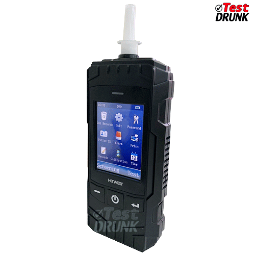 เครื่องเป่าแอลกอฮอลล์แบบคุณภาพสูง แบบ print ได้ (Touch screen) AT8801 (แบบเช่า)