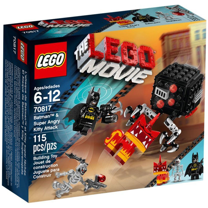 LEGO The Lego Movie 70817 Batman and Super Angry Kitty Attack Block (Damaged Box)