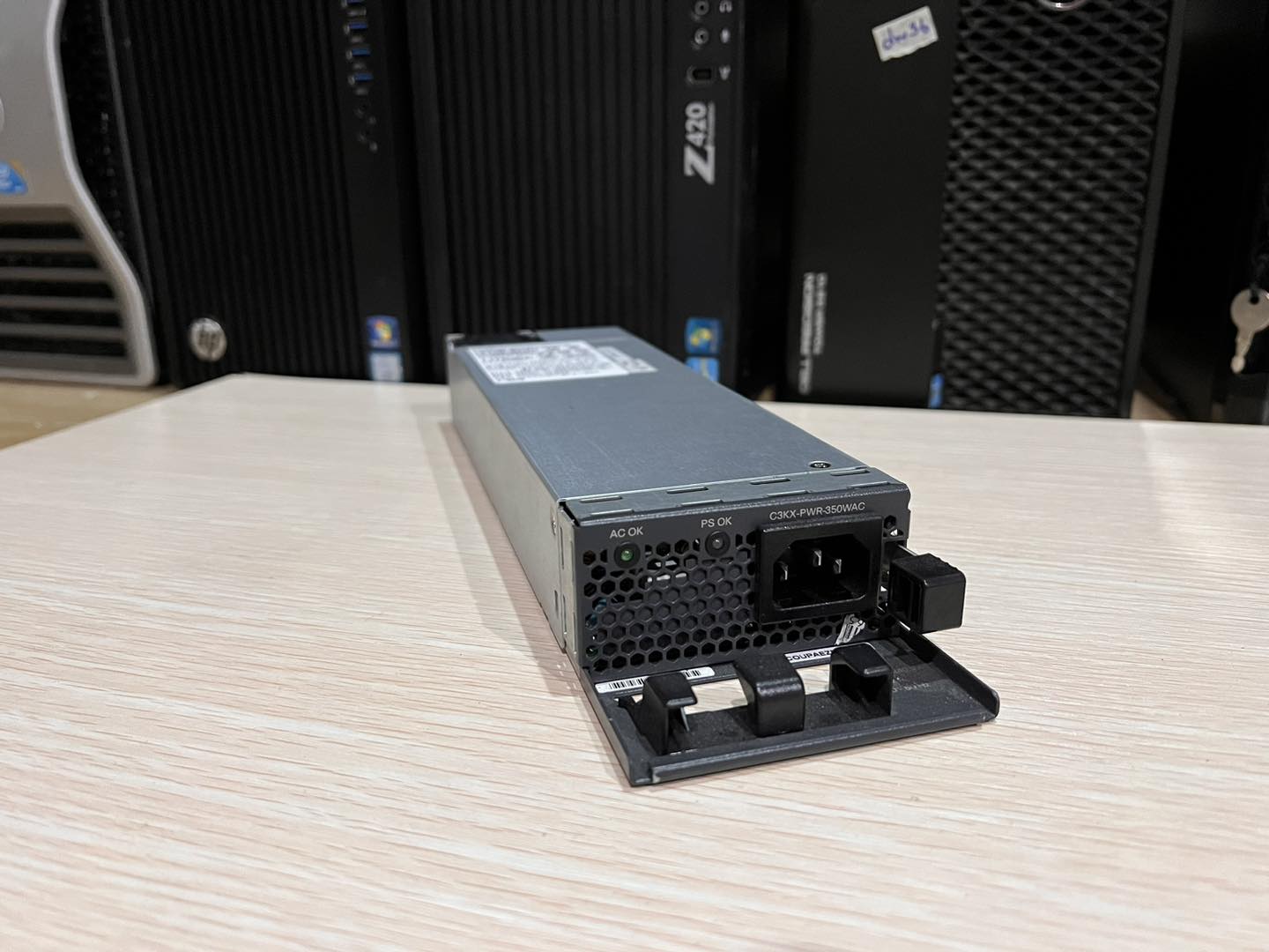 Power Cisco 3750X 3560X 350W พาวเวอร์มือสองพร้อมใช้งาน