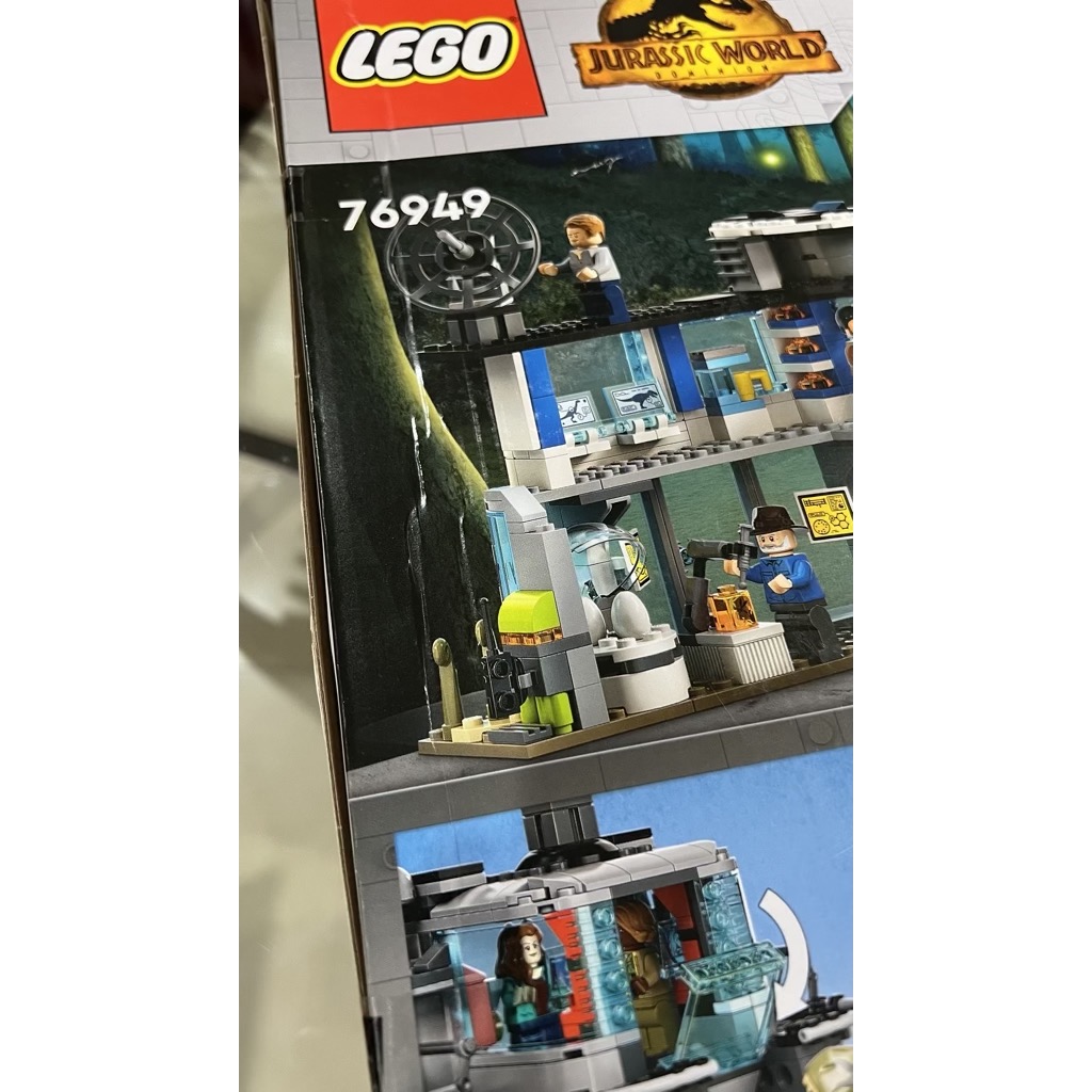 เลโก้ LEGO Jurassic World 76949 Giganotosaurus & Therizinosaurus Attack (กล่องไม่สวย-Damaged Box)