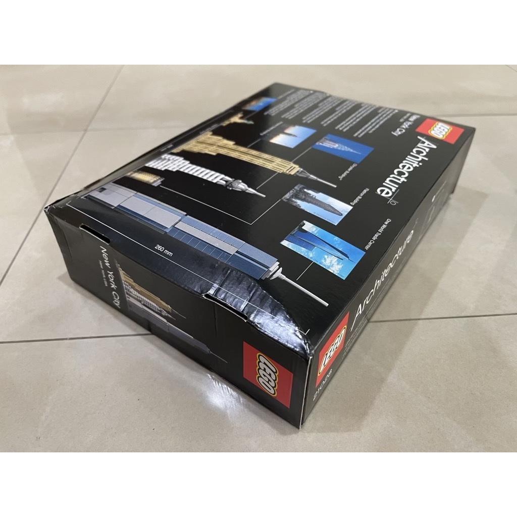 LEGO Architecture 21028 New York City (กล่องไม่สวย-Damaged Box)