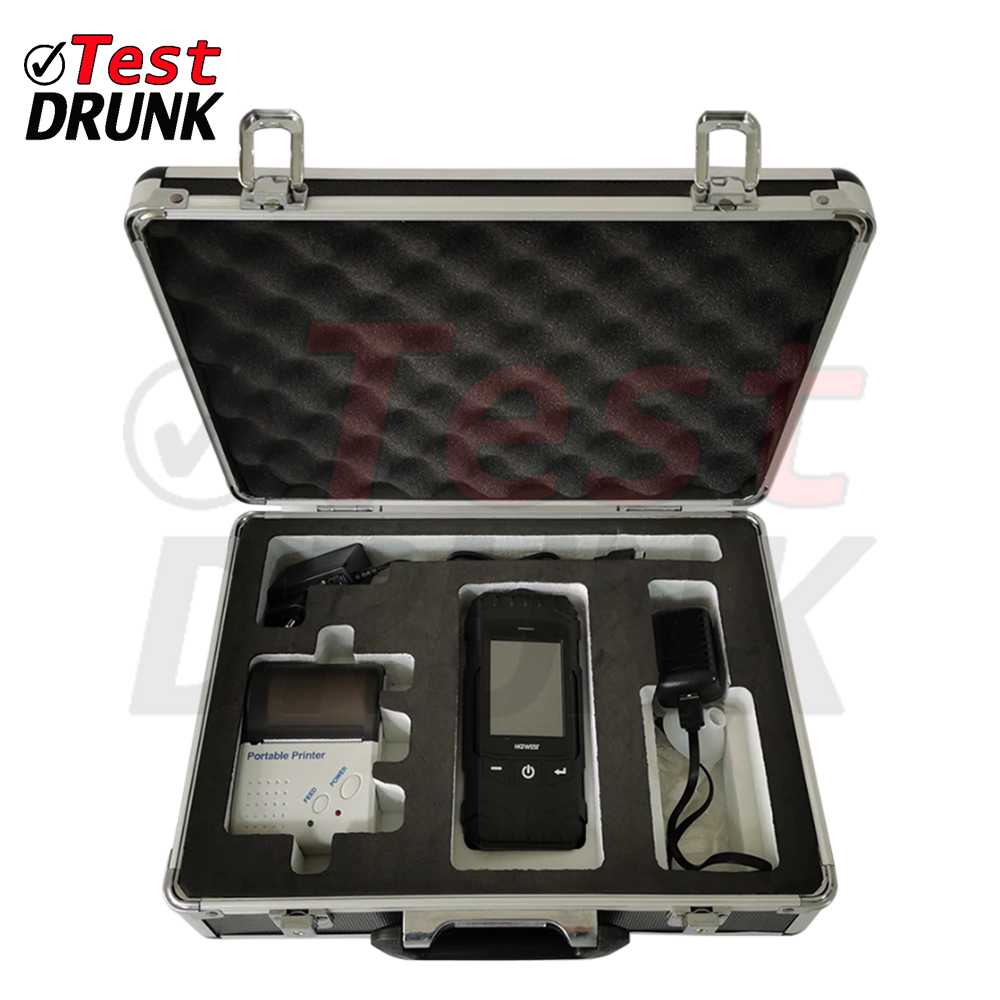 เครื่องเป่าแอลกอฮอลล์แบบคุณภาพสูง แบบ print ได้ (Touch screen) AT8801