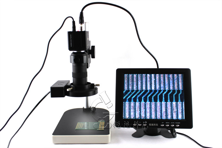 Ccd Camera Microscope HD 10M-219-8 Display 8"