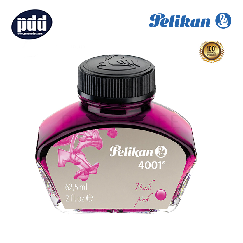 PELIKAN หมึกขวด พิลิแกน 4001 หมึกชมพู PELIKAN 4001 Pink Ink in Bottle Refill