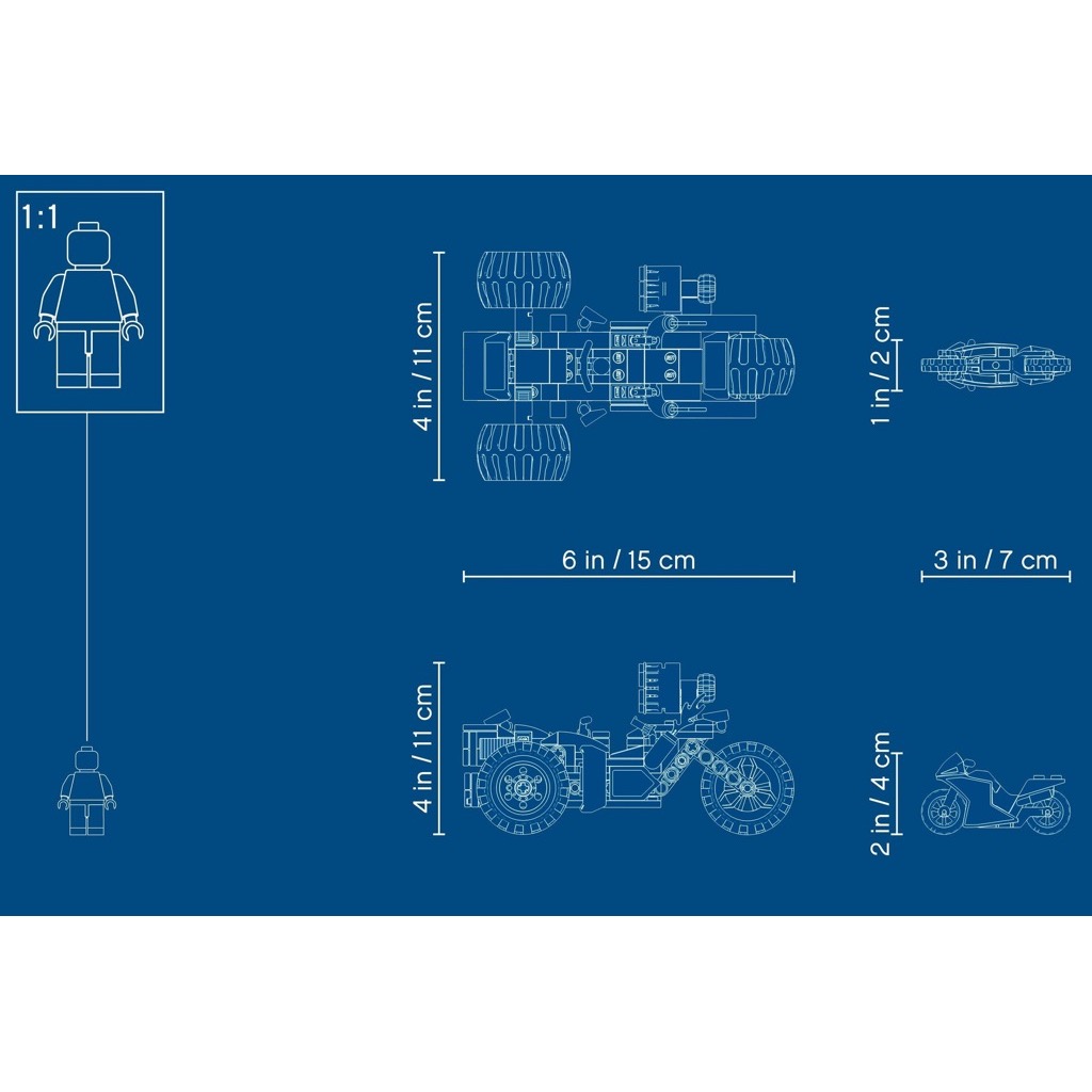 เลโก้ LEGO Super Heroes 76159 Joker's Trike Chase