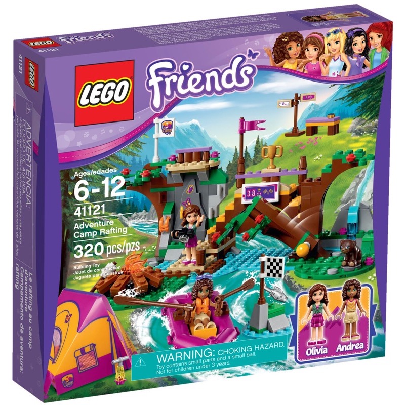 LEGO Friends 41121 Adventure Camp Rafting