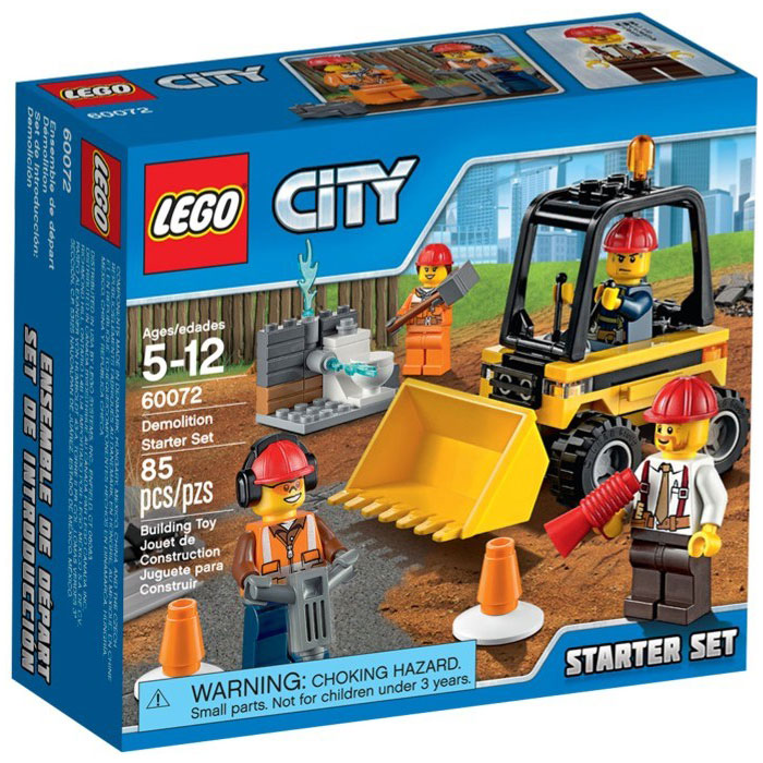 LEGO City 60072 Demolition Starter Set